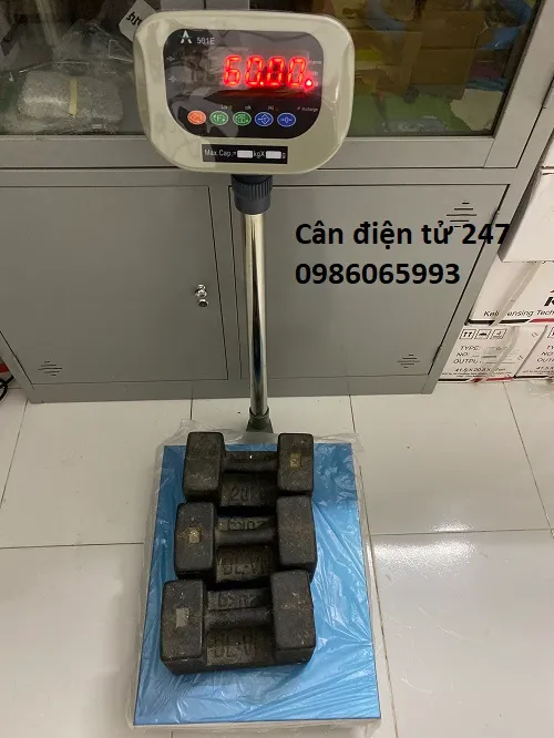 Cân bàn điện tử 100kg - HP W501